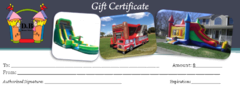 Gift Certificate Gift Certificate